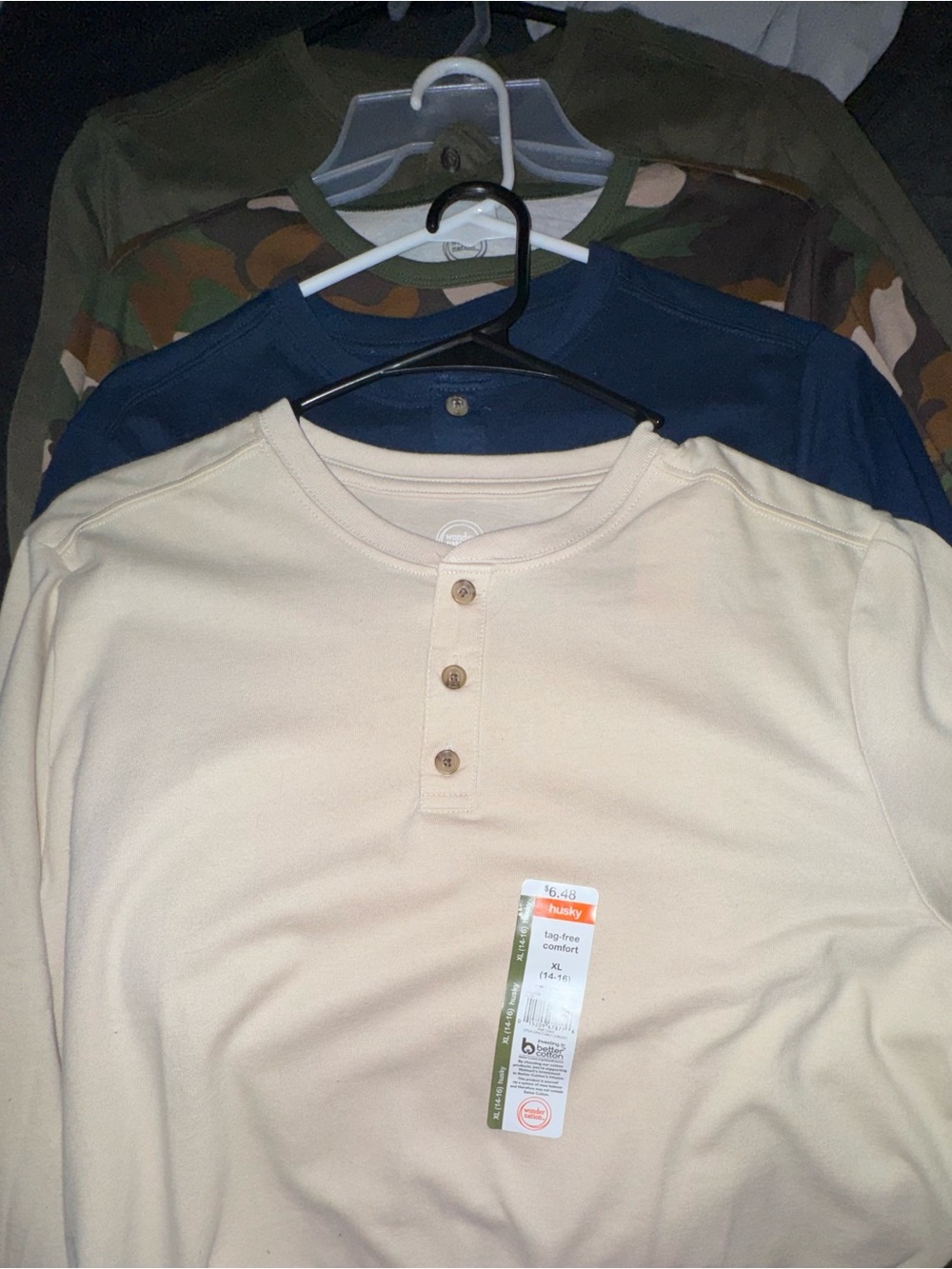 Boys Long Sleeve Shirts Bundle size 14/16 Husky